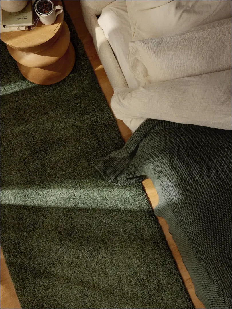 Kiliminis takas RU861 - €65 Save 50% 50-100, __label:Pristatymas 1-2 d.d., color-zalia, Dydis-80-x-250-cm,