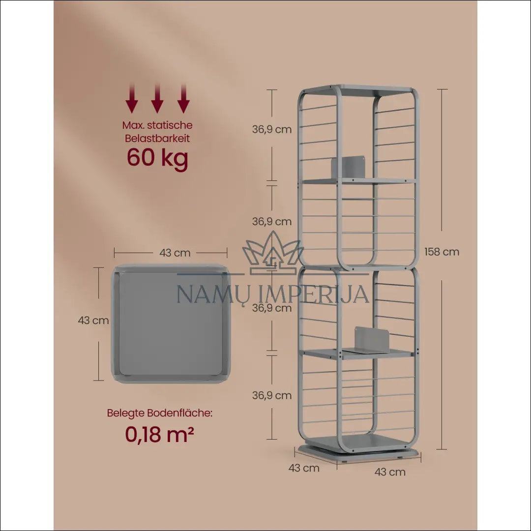 Knygų lentyna SM1486 - €119 Save 30% 100-200, __label:Pristatymas 5-14 d.d., knygu-lentyna, notouch30, song