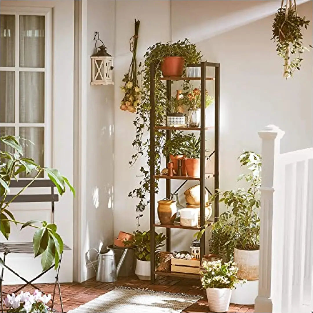 Knygų lentyna SM166 - €91 Save 40% 50-100, __label:Pristatymas 5-14 d.d., knygu-lentyna, notouch30, song 39.6x30x154cm