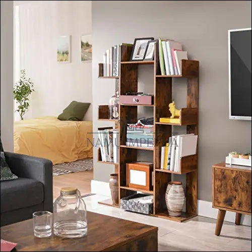 Knygų lentyna SM167 - €119 Save 40% 100-200, __label:Pristatymas 5-14 d.d., knygu-lentyna, notouch30, song 86x25x140cm
