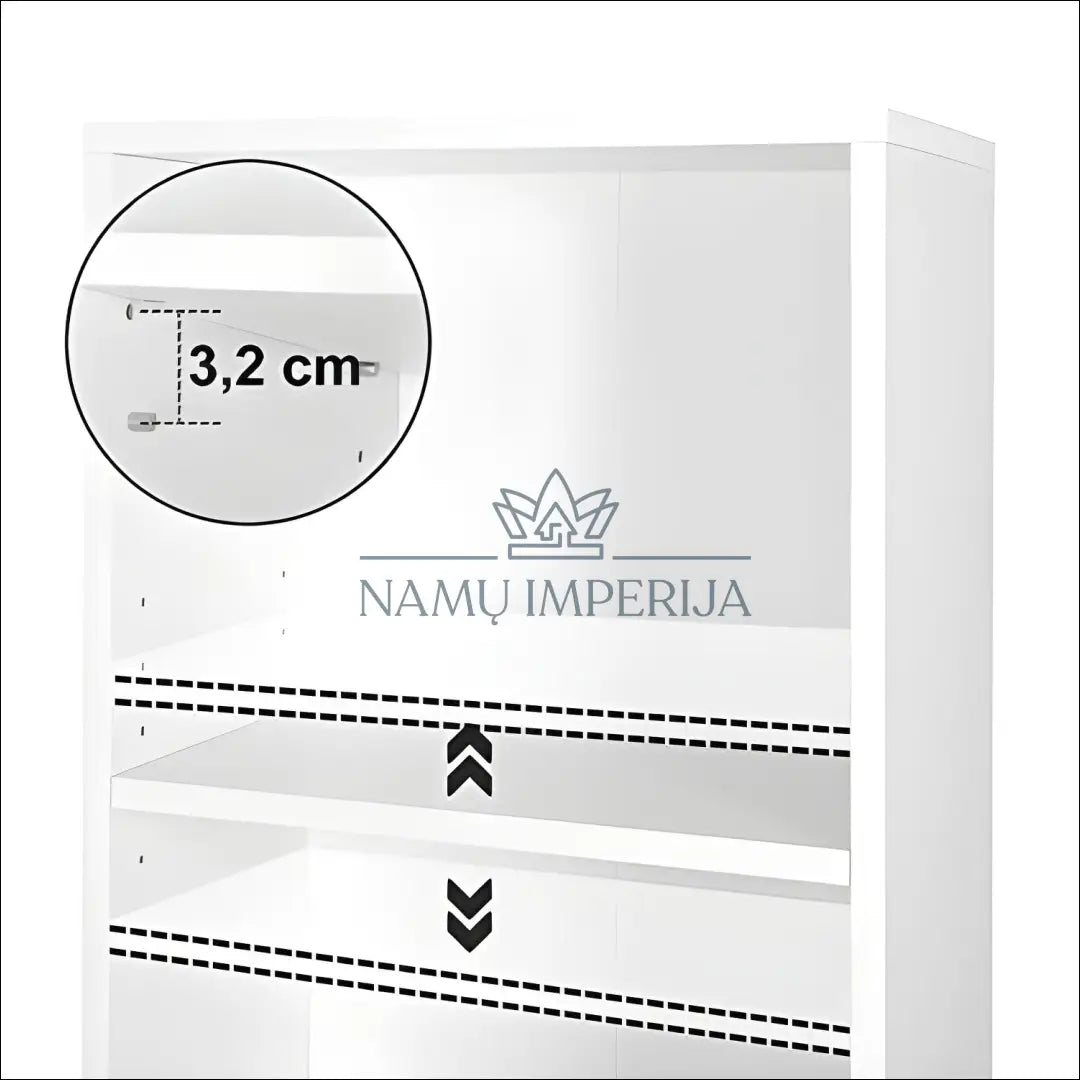 Knygų lentyna SM193 €75 Save 40% 50 100, __label:Pristatymas 5 14 d.d., knygu lentyna, notouch30, song 93x40x24cm