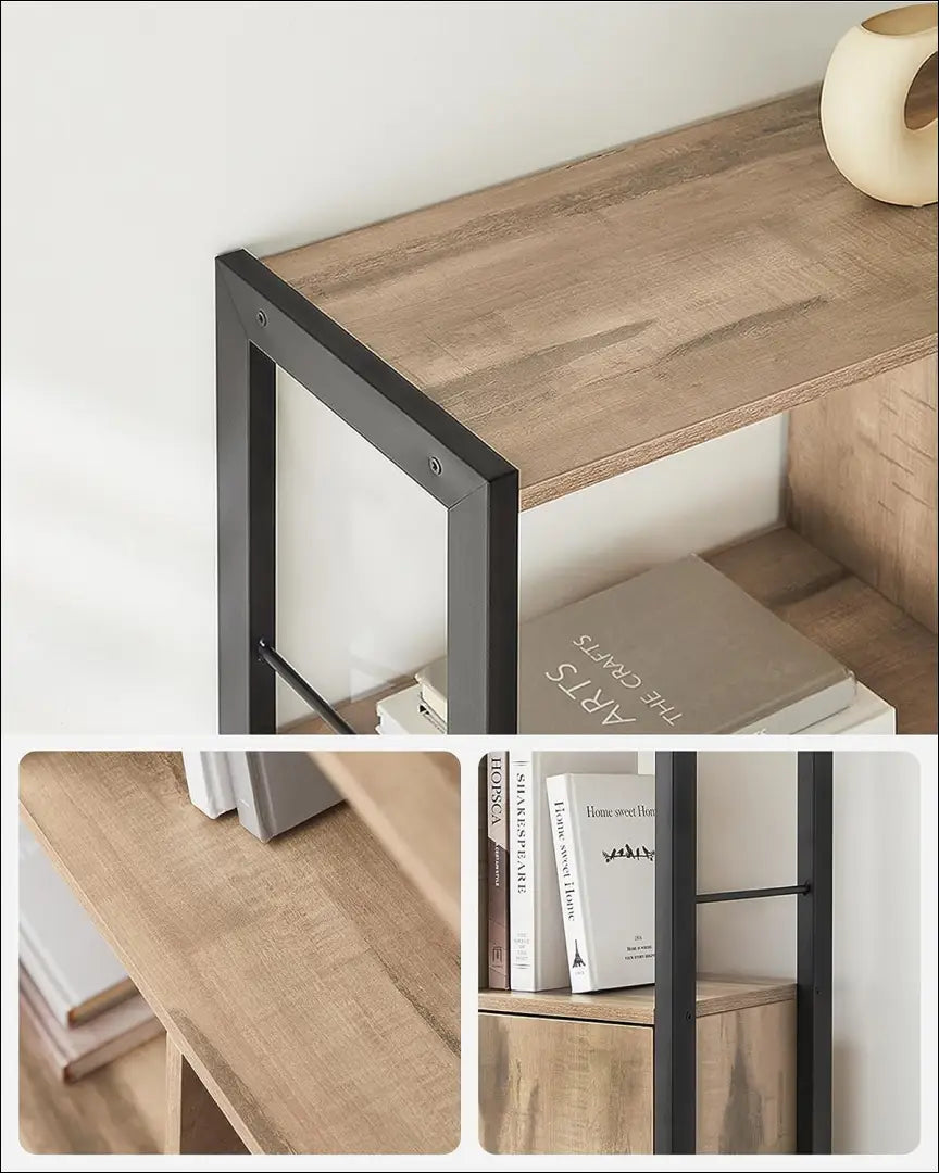 Knygų lentyna SM204 - €107 Save 40% 100-200, __label:Pristatymas 5-14 d.d., knygu-lentyna, notouch30, song