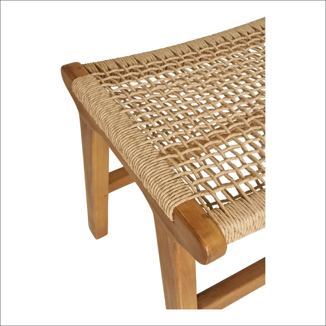 Kojų atrama tikmedžio natūrali 60x40x42 cm RD269 - €220 Save 15% __label:Pristatymas 5-14 d.d., Natūrali, nordic,