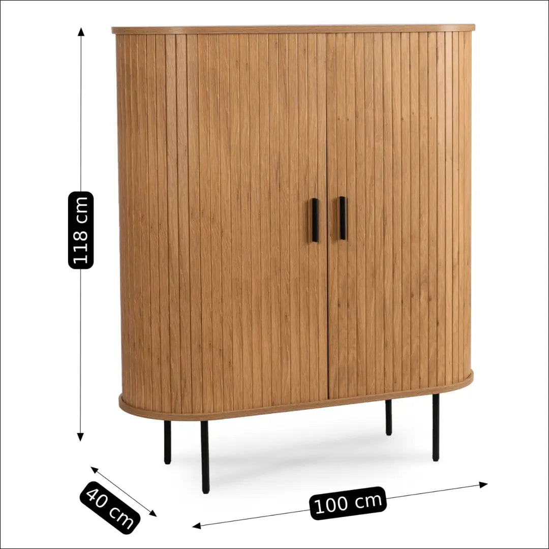 Komoda 2 durų ąžuolo spalvos 100 cm TE345 - €352 Save 15% __label:Pristatymas 5-14 d.d., elite, over-200, uzsakomi,