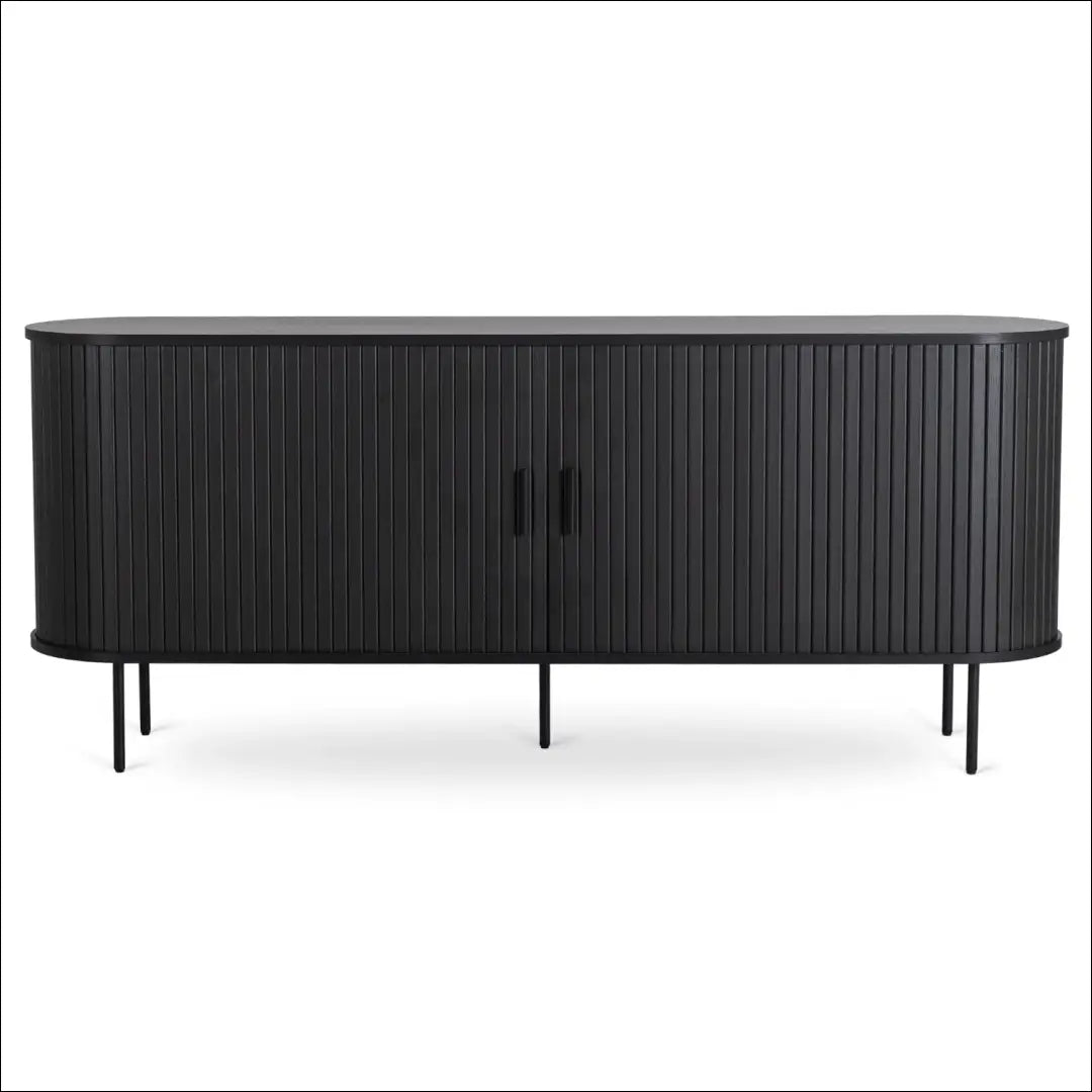 Komoda 2 durų juodos spalvos 180 cm TE610 - €376 Save 15% __label:Pristatymas 5-14 d.d., elite, over-200, uzsakomi,