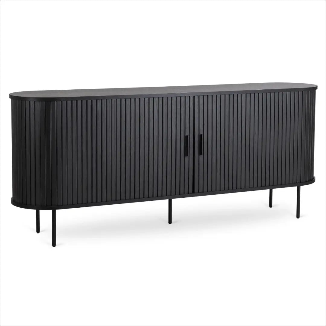 Komoda 2 durų juodos spalvos 180 cm TE610 - €376 Save 15% __label:Pristatymas 5-14 d.d., elite, over-200, uzsakomi,