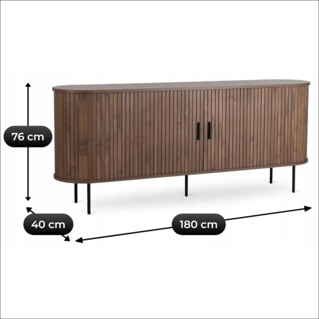 Komoda 2 durų riešuto spalvos 180 cm TE608 - €376 Save 15% __label:Pristatymas 5-14 d.d., elite, over-200, uzsakomi,