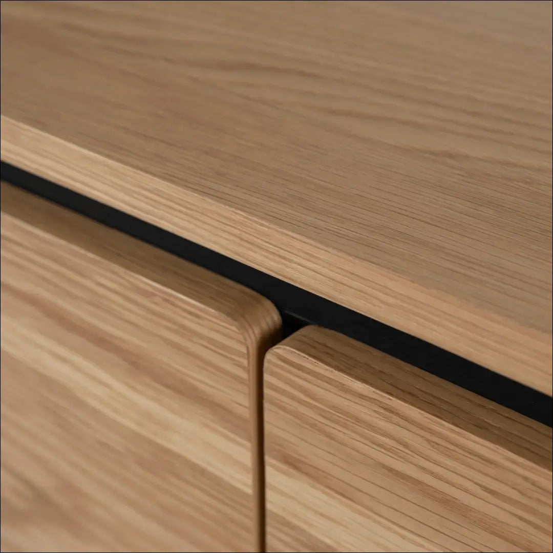 Komoda 3 durų ąžuolo spalvos 160 cm TE613 - €476 Save 15% __label:Pristatymas 5-14 d.d., elite, over-200, uzsakomi,