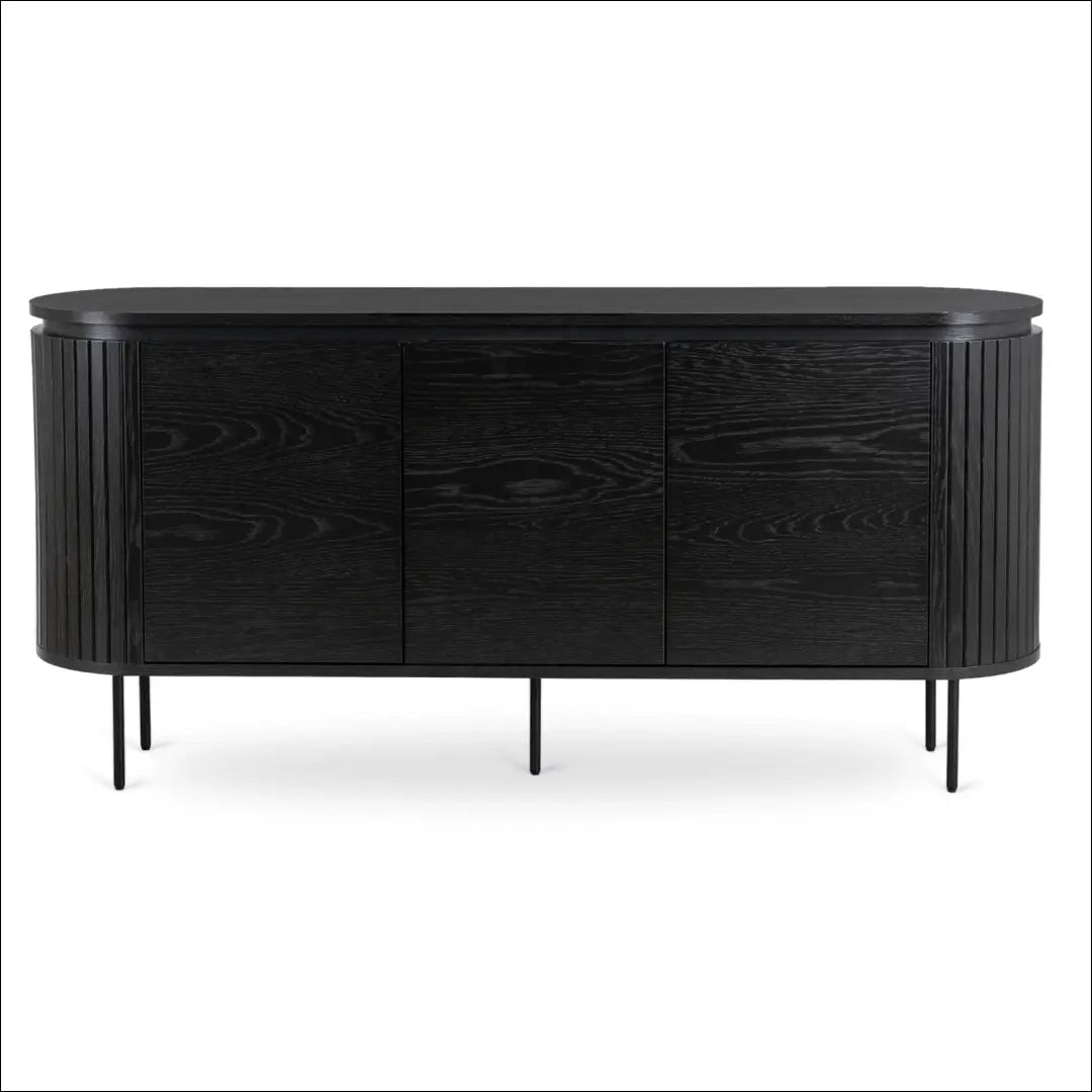 Komoda 3 durų juodos spalvos 160 cm TE615 - €476 Save 15% __label:Pristatymas 5-14 d.d., elite, over-200, uzsakomi,