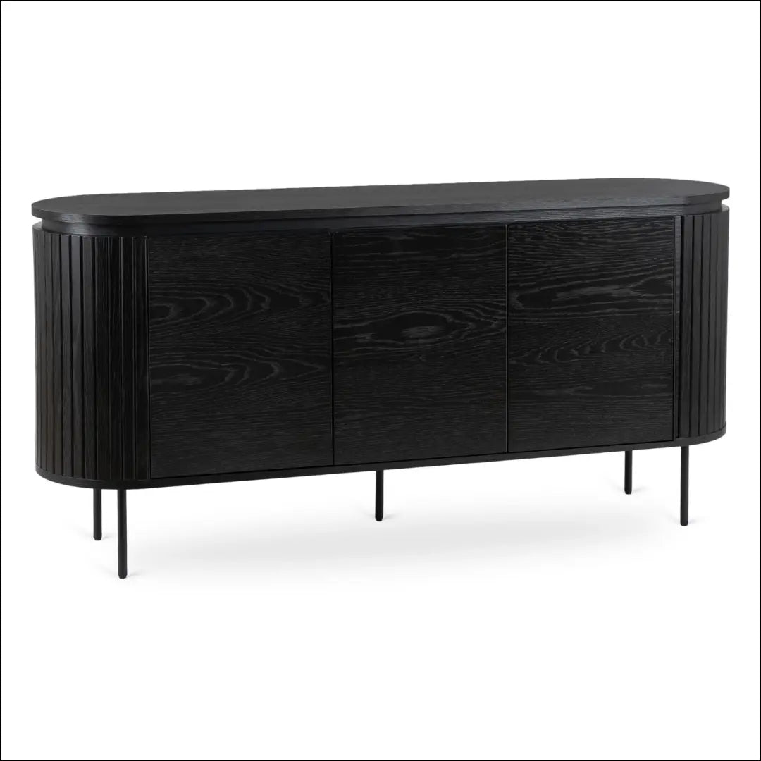 Komoda 3 durų juodos spalvos 160 cm TE615 - €476 Save 15% __label:Pristatymas 5-14 d.d., elite, over-200, uzsakomi,