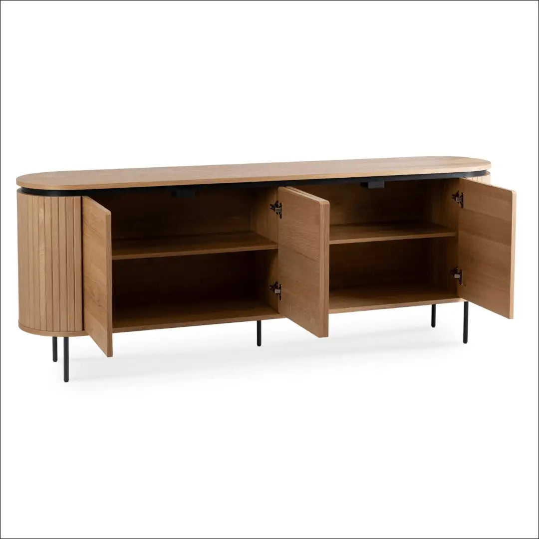 Komoda ąžuolo spalvos 200 cm TE673 - €552 Save 15% __label:Pristatymas 5-14 d.d., elite, over-200, uzsakomi, uzsakomi