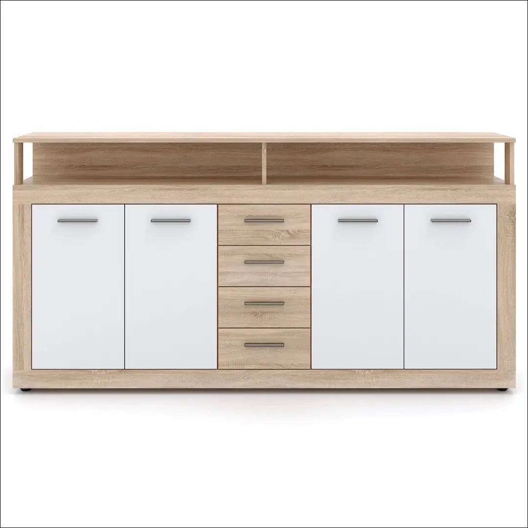 Komoda baltos spalvos / ąžuolo 190 cm TE1159 - €243 Save 15% __label:Pristatymas 5-14 d.d., elite, Komody, over-200,