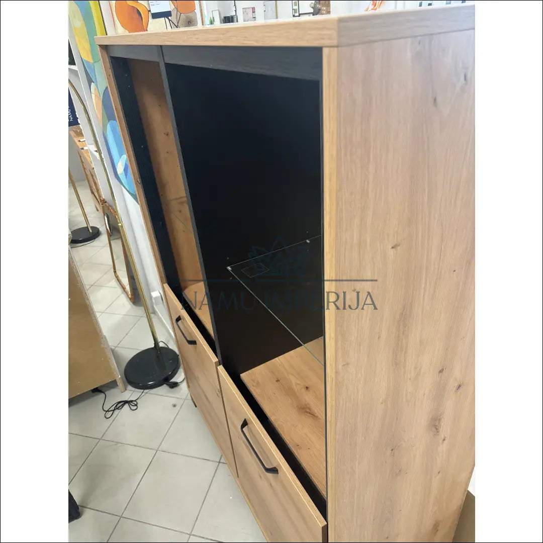 Komoda-indauja SI1832 - €160 Save 50% 100-200, __label:Pristatymas 1-2 d.d., color-juoda, color-ruda, indaujos €100