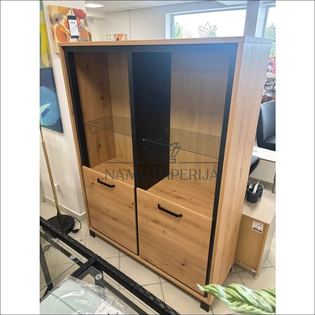 Komoda-indauja SI1832 - €160 Save 50% 100-200, __label:Pristatymas 1-2 d.d., color-juoda, color-ruda, indaujos €100