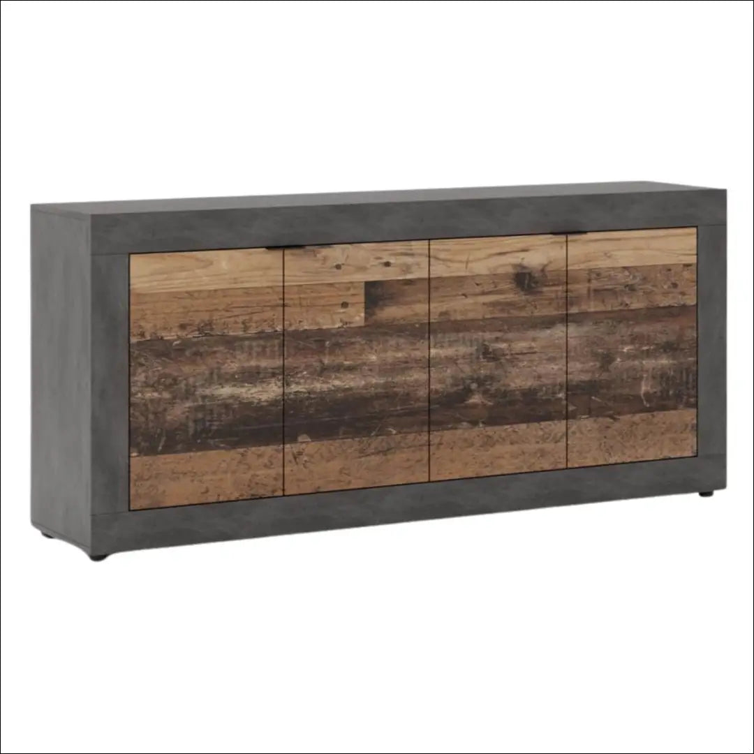 Komoda juodos spalvos / ąžuolo 180 cm TE1163 - €174 Save 15% 100-200, __label:Pristatymas 5-14 d.d., elite, Komody,
