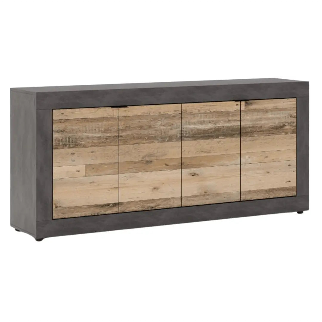Komoda juodos spalvos / ąžuolo 180 cm TE1164 - €174 Save 15% 100-200, __label:Pristatymas 5-14 d.d., elite, uzsakomi,