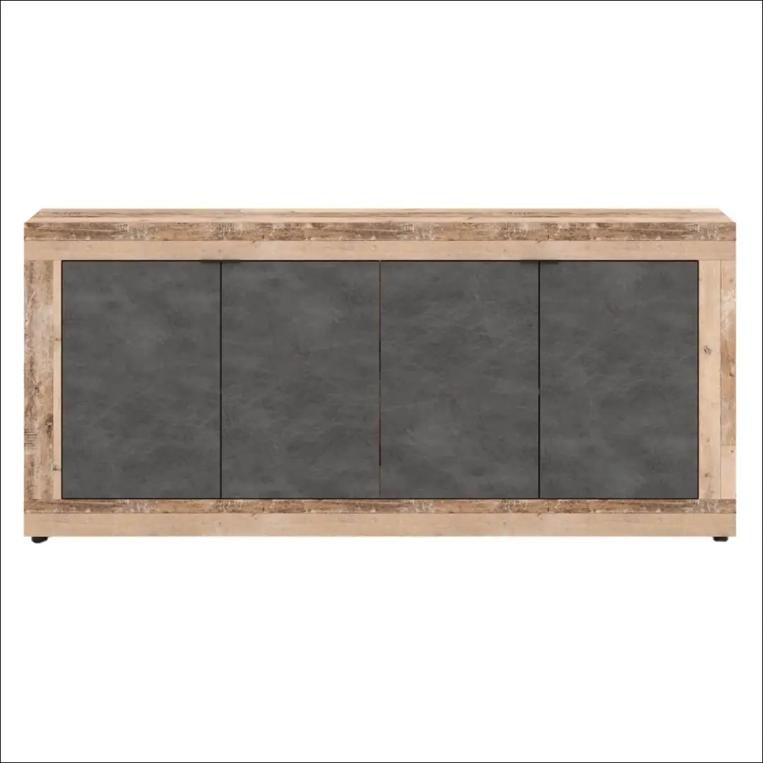 Komoda juodos spalvos / ąžuolo 180 cm TE1165 - €174 Save 15% 100-200, __label:Pristatymas 5-14 d.d., elite, uzsakomi,