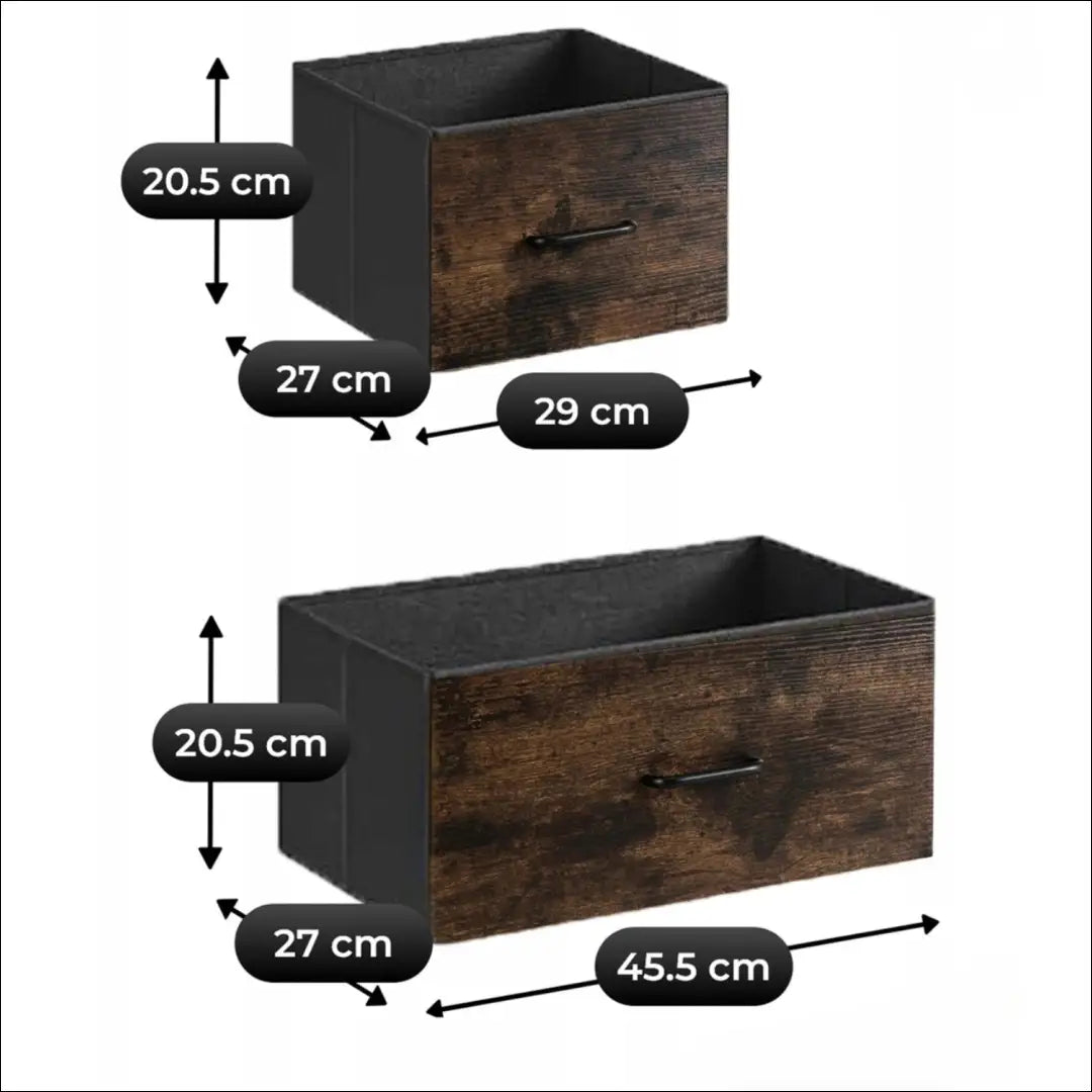Komoda SI2224 - €110 Save 10% 100-200, __label:Pristatymas 1-2 d.d., color-juoda, color-ruda, komodos €100 to €200