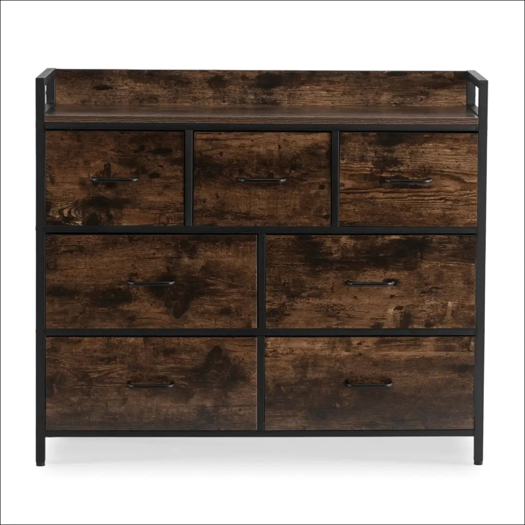 Komoda SI2224 - €110 Save 10% 100-200, __label:Pristatymas 1-2 d.d., color-juoda, color-ruda, komodos €100 to €200