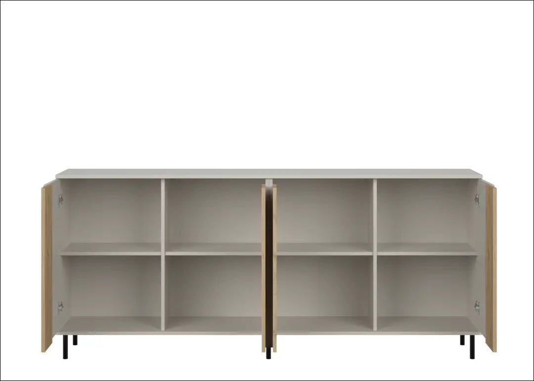 Komoda kašmyro/ąžuolo spalvos su 4 durelėmis KM010 - €242 Save 15% __label:Pristatymas 5-14 d.d., over-200, uzsakomi