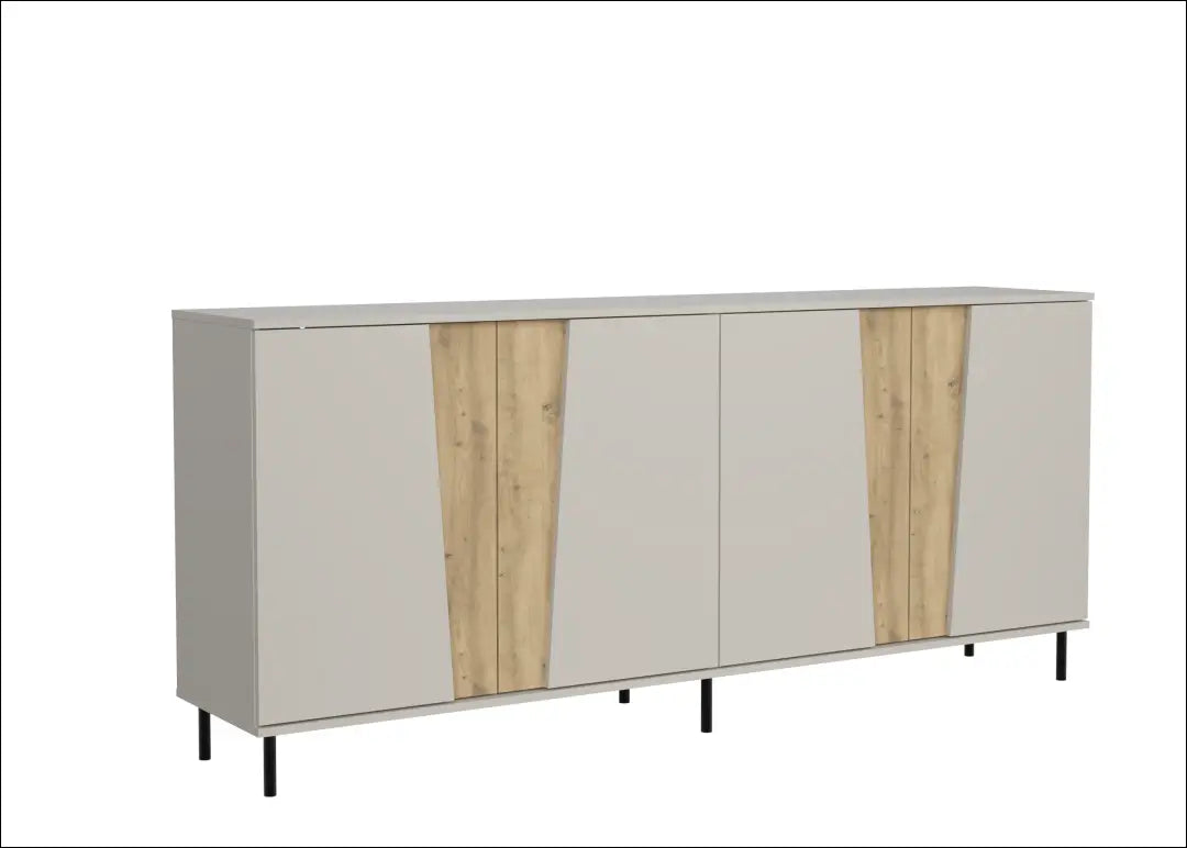 Komoda kašmyro/ąžuolo spalvos su 4 durelėmis KM010 - €242 Save 15% __label:Pristatymas 5-14 d.d., over-200, uzsakomi