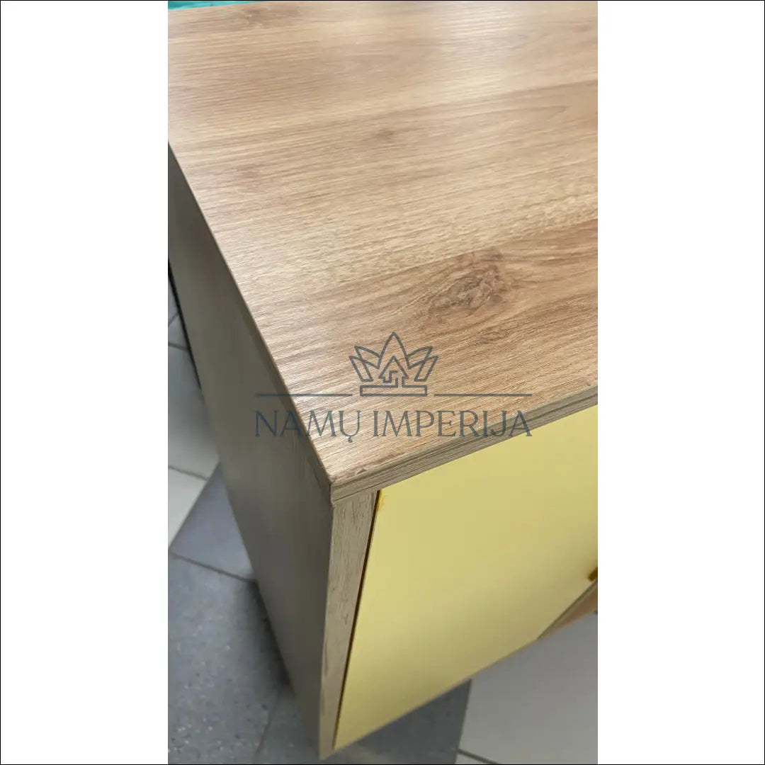 Komoda SI1120 - €98 Save 65% 50-100, __label:Pristatymas 1-2 d.d., color-auksine, color-geltona, color-ruda €50 to €100