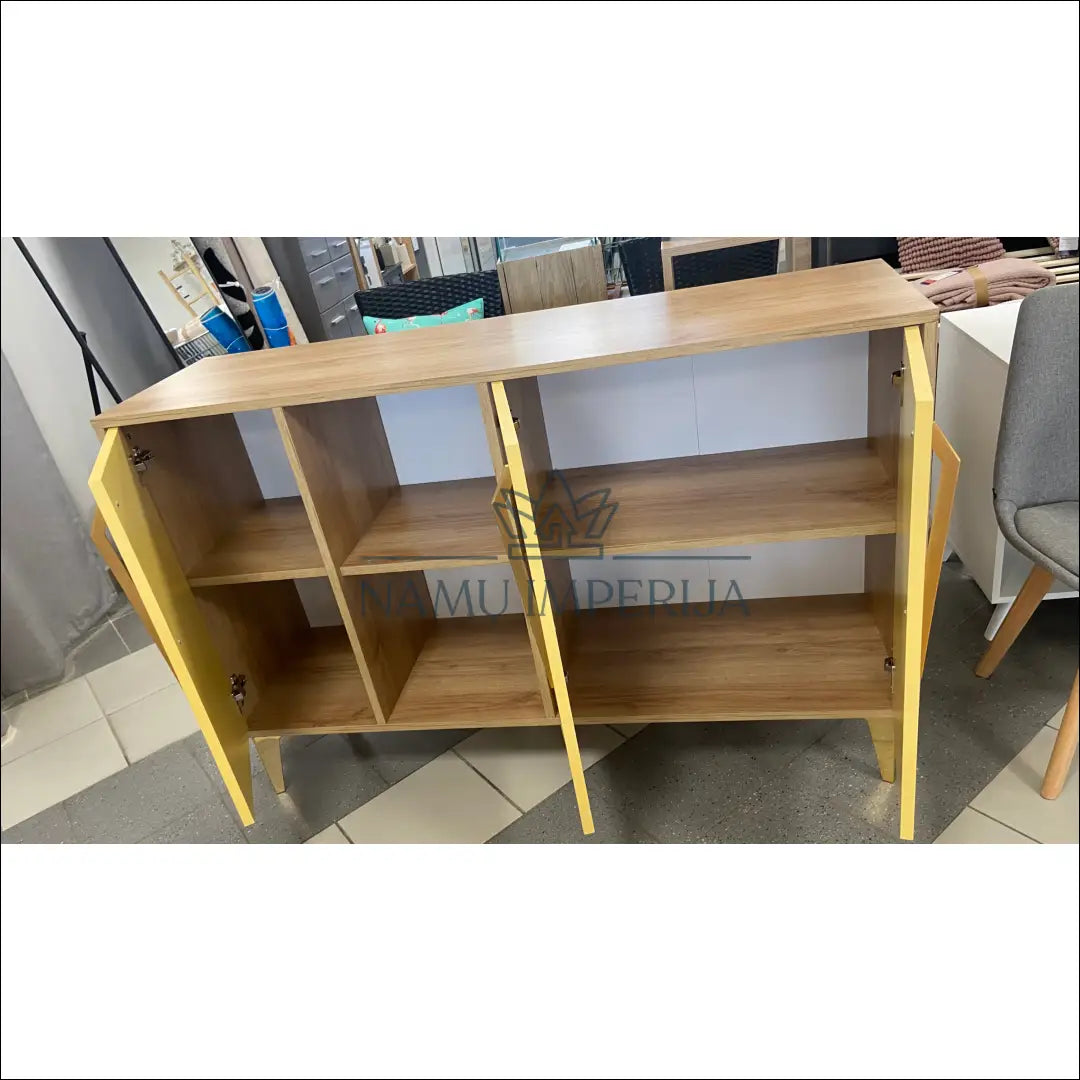 Komoda SI1120 - €98 Save 65% 50-100, __label:Pristatymas 1-2 d.d., color-auksine, color-geltona, color-ruda €50 to €100