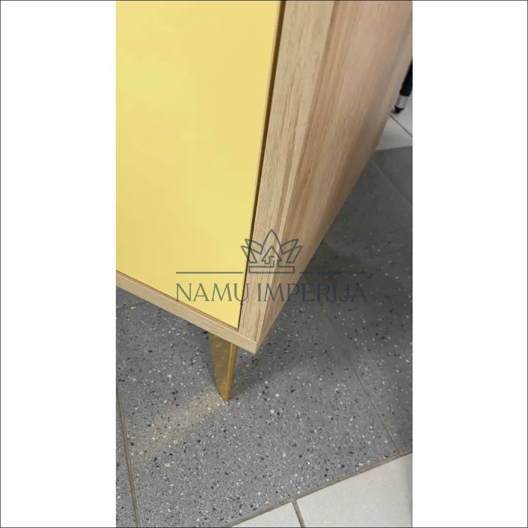 Komoda SI1120 - €98 Save 65% 50-100, __label:Pristatymas 1-2 d.d., color-auksine, color-geltona, color-ruda €50 to €100