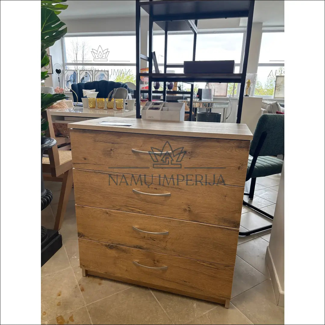 Komoda SI1643 - €90 Save 50% 50-100, __label:Pristatymas 1-2 d.d., color-ruda, komodos, material-mediena €50 to €100