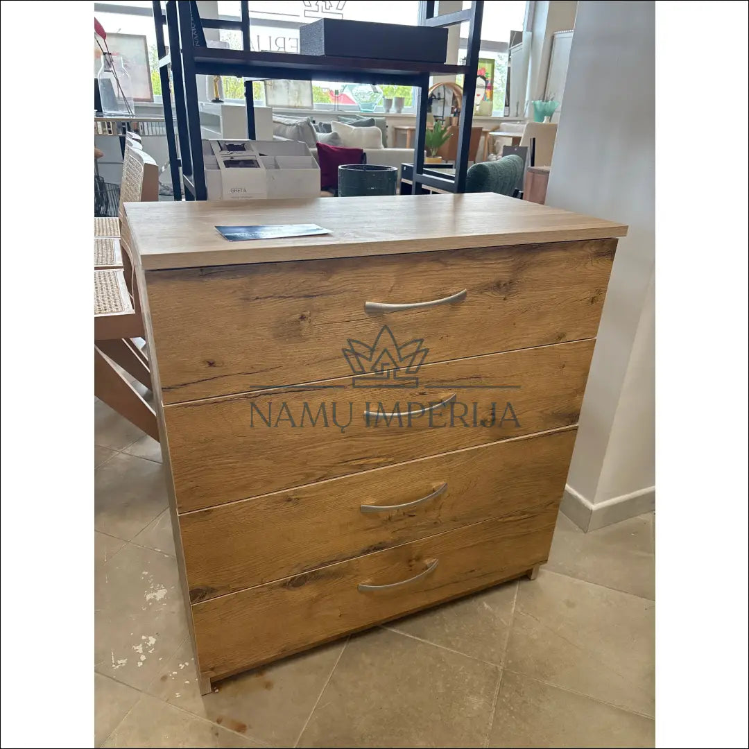 Komoda SI1643 - €90 Save 50% 50-100, __label:Pristatymas 1-2 d.d., color-ruda, komodos, material-mediena €50 to €100