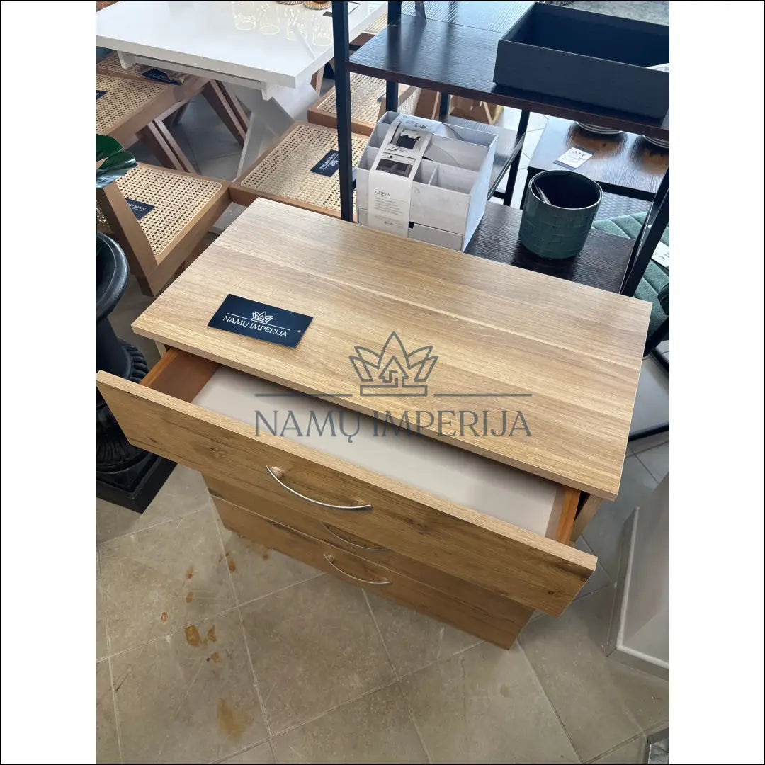 Komoda SI1643 - €90 Save 50% 50-100, __label:Pristatymas 1-2 d.d., color-ruda, komodos, material-mediena €50 to €100