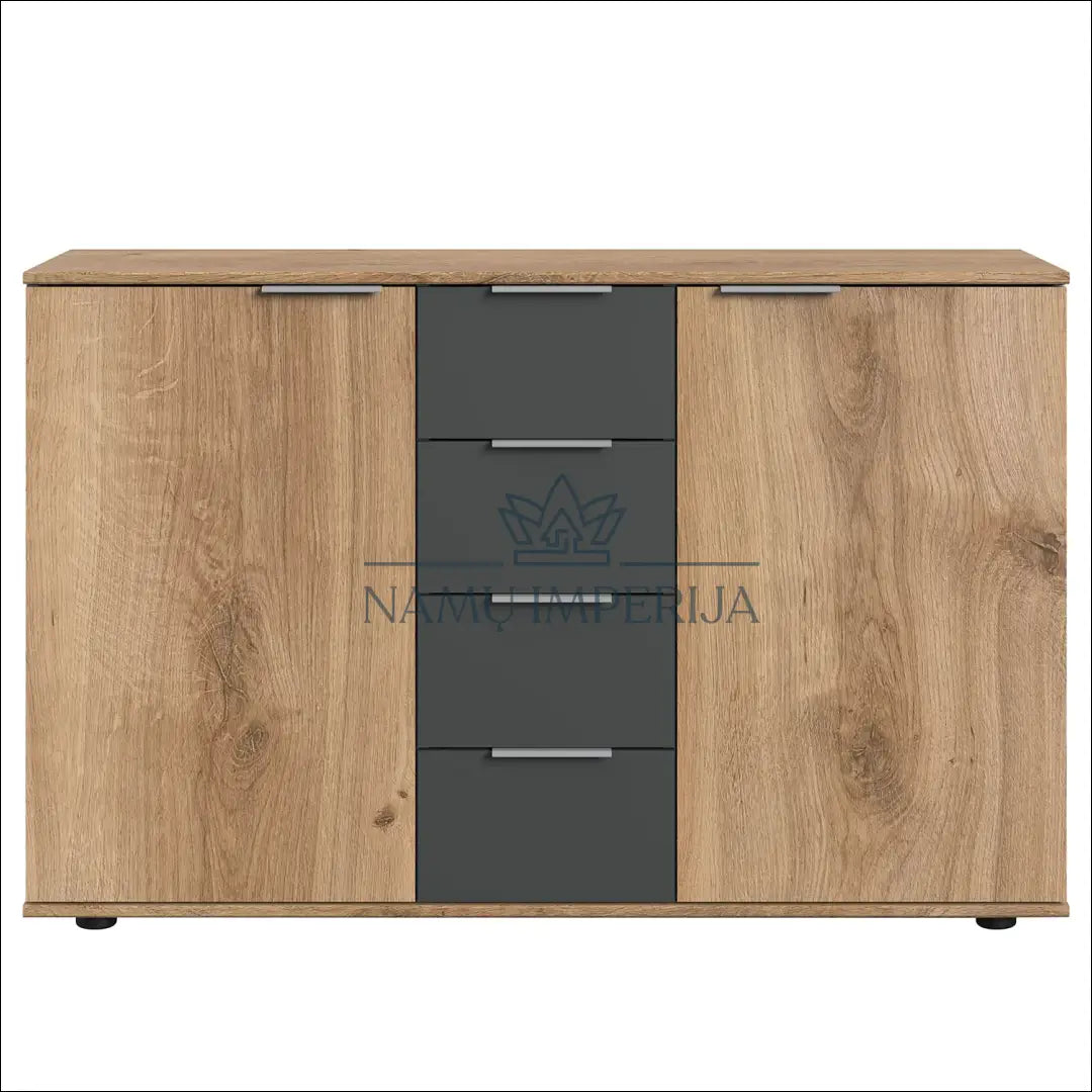 Komoda SI1747 - €134 Save 55% 100-200, __label:Pristatymas 1-2 d.d., color-pilka, color-ruda, komodos €100 to €200