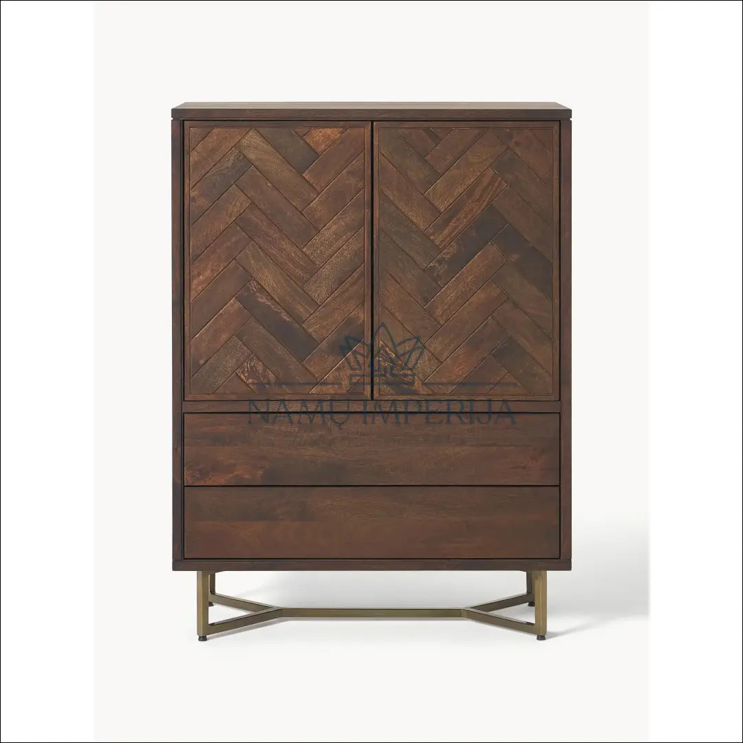 Komoda SI1783 - €550 Save 50% __label:Pristatymas 1-2 d.d., color-auksine, color-ruda, komodos, material-medzio-masyvas