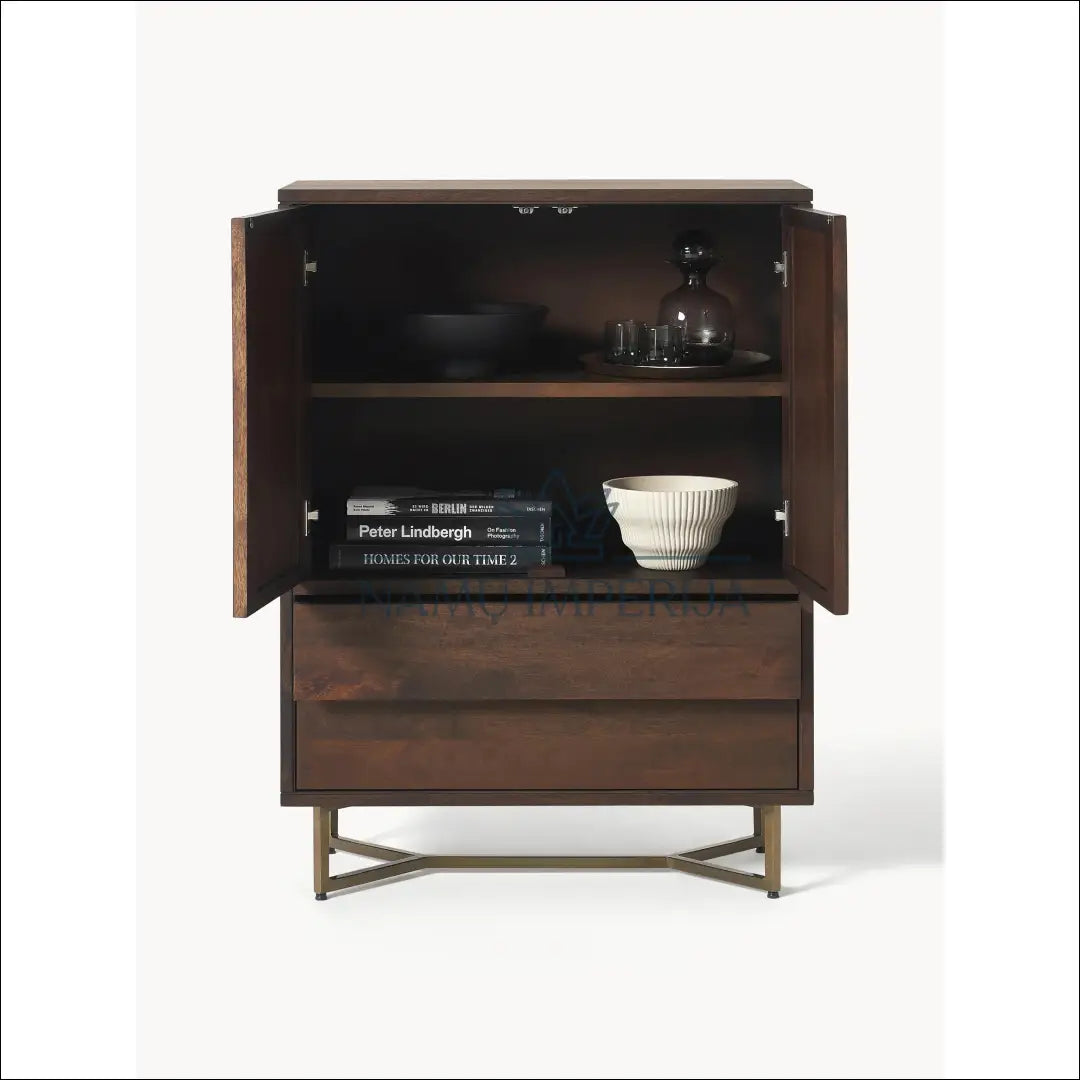 Komoda SI1783 - €550 Save 50% __label:Pristatymas 1-2 d.d., color-auksine, color-ruda, komodos, material-medzio-masyvas