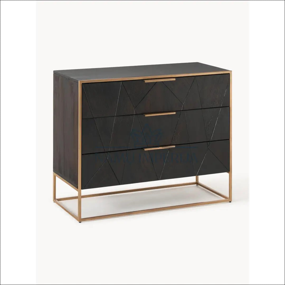 Komoda SI1785 - €450 Save 50% __label:Pristatymas 1-2 d.d., color-auksine, color-ruda, komodos, material-medzio-masyvas
