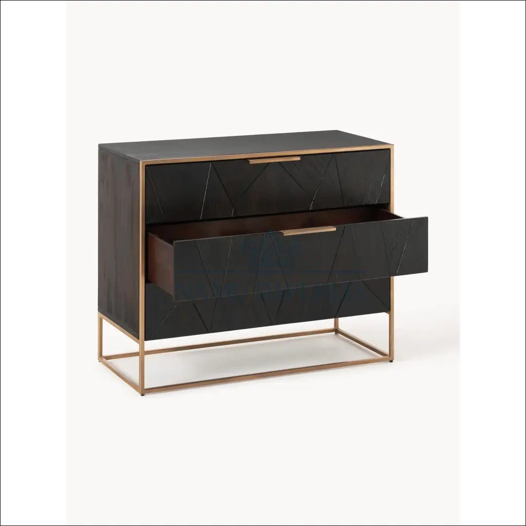 Komoda SI1785 €450 Save 50% __label:Pristatymas 1 2 d.d., color auksine, ruda, komodos, material medzio masyvas Virš