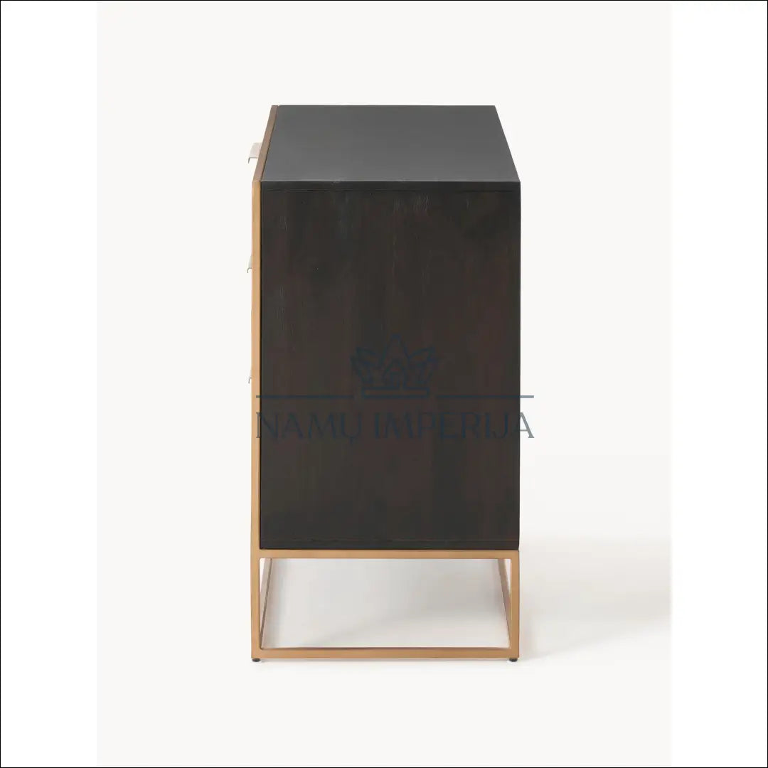 Komoda SI1785 €450 Save 50% __label:Pristatymas 1 2 d.d., color auksine, ruda, komodos, material medzio masyvas Virš