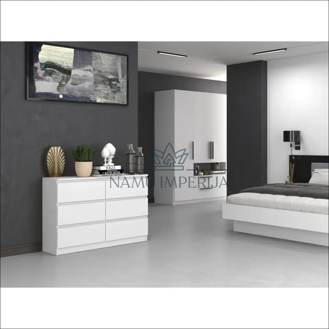 Komoda SI1795 €77 Save 50% 50 100, __label:Pristatymas 1 2 d.d., color balta, komodos, material mediena €50 to €100
