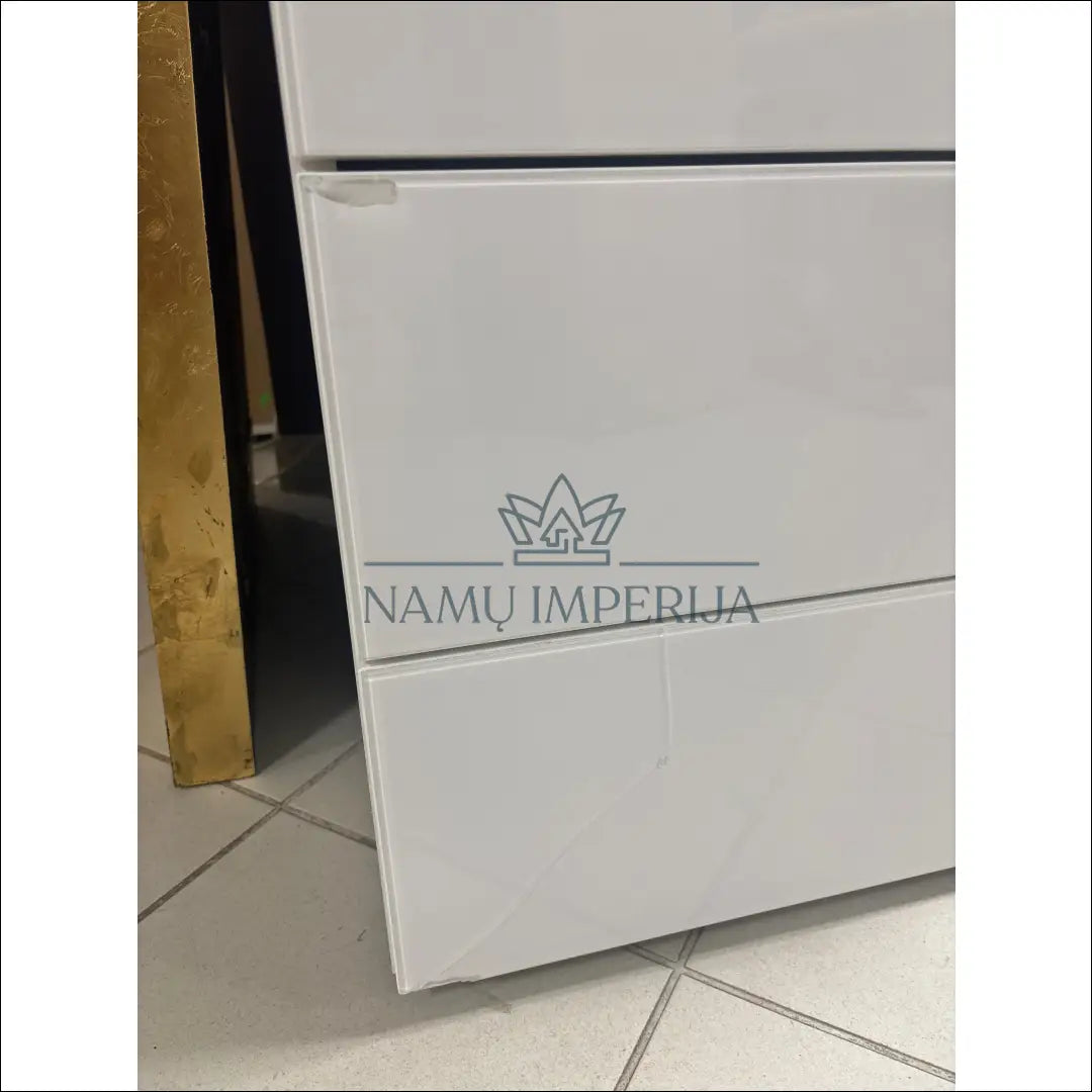Komoda SI1797 €55 Save 80% 50 100, __label:Pristatymas 1 2 d.d., color balta, material mdf, stiklas €50 to €100