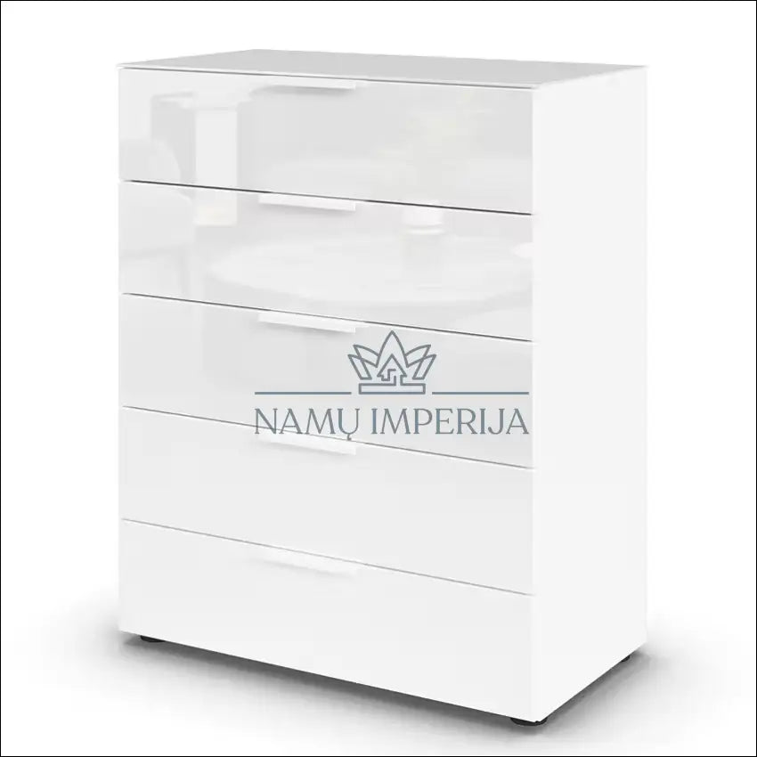 Komoda SI1797 €55 Save 80% 50 100, __label:Pristatymas 1 2 d.d., color balta, material mdf, stiklas €50 to €100