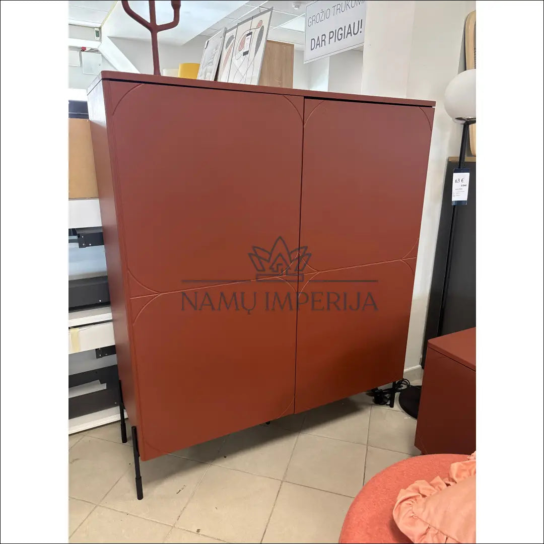 Komoda SI1802 €150 100 200, __label:Pristatymas 1 2 d.d., color ruda, material mdf, pazeistas €100 to €200 Dressers