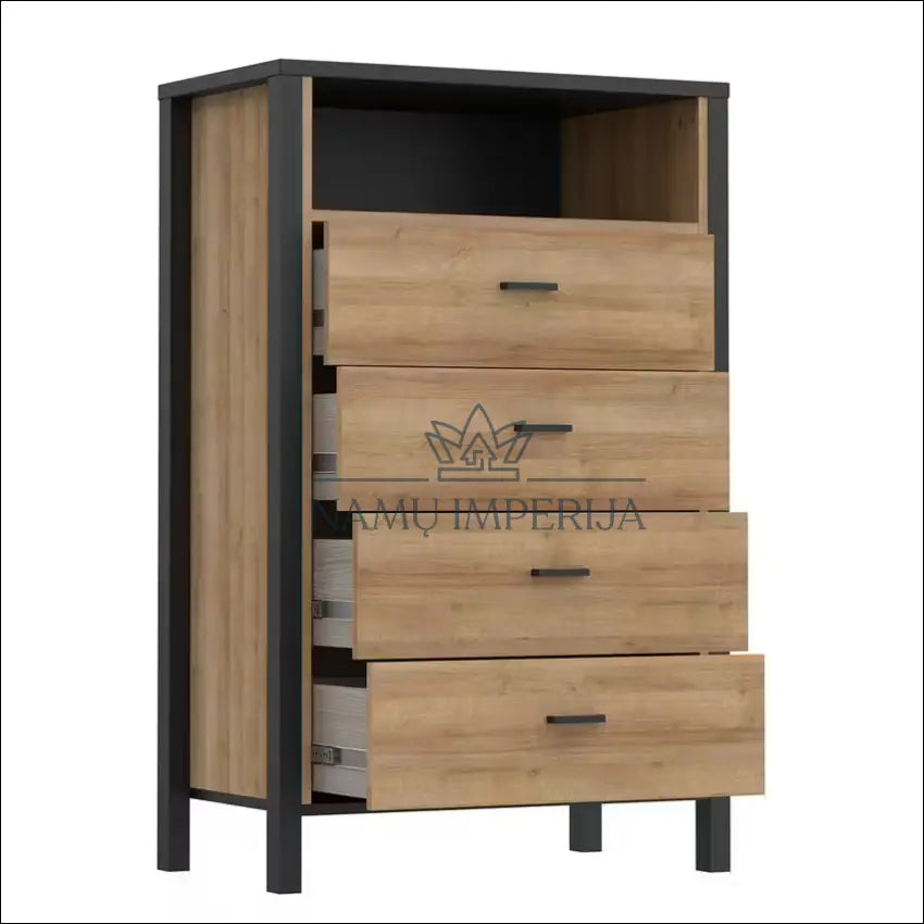 Komoda SI1803 €105 Save 50% 100 200, __label:Pristatymas 1 2 d.d., color juoda, ruda, komodos €100 to €200 | Namų