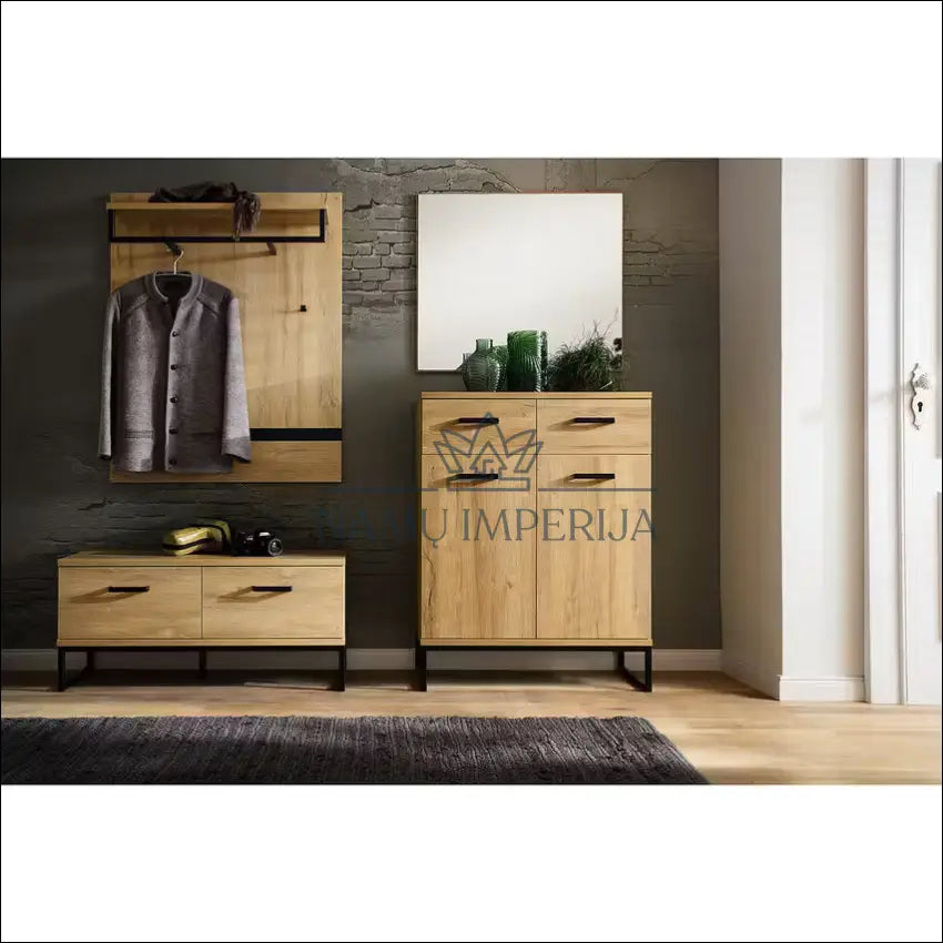 Komoda SI1804 €140 Save 50% 100 200, __label:Pristatymas 1 2 d.d., color juoda, ruda, komodos €100 to €200 Buffets
