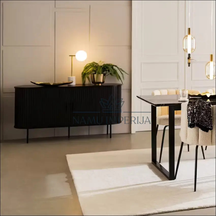 Komoda SI1806 €194 Save 50% 100 200, __label:Pristatymas 1 2 d.d., color juoda, komodos, material mdf €100 to €200
