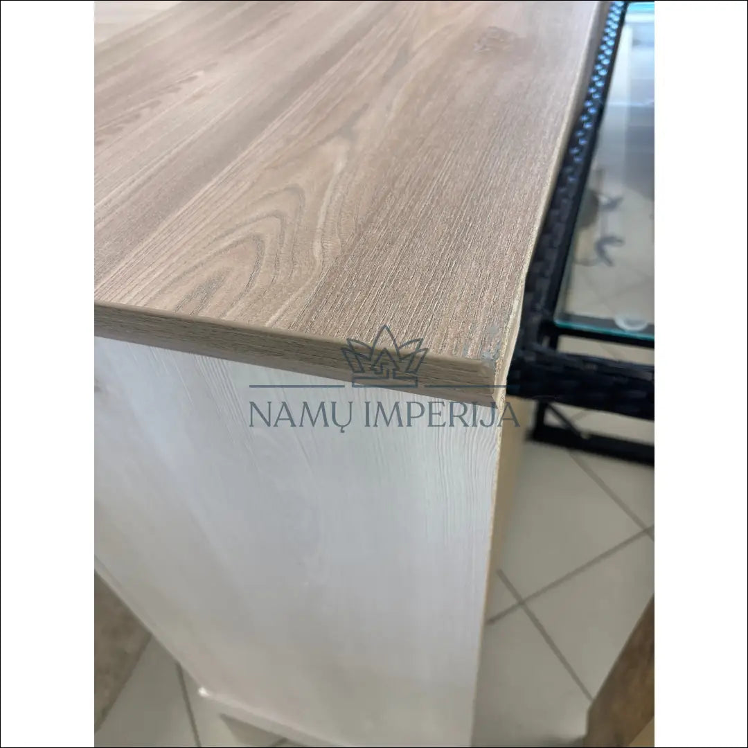 Komoda SI1814 - €250 Save 50% __label:Pristatymas 1-2 d.d., biuro-baldai, color-balta, color-ruda, komodos Virš €200