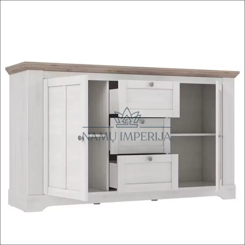 Komoda SI1814 €250 Save 50% __label:Pristatymas 1 2 d.d., biuro baldai, color balta, ruda, komodos Virš €200 Bathroom