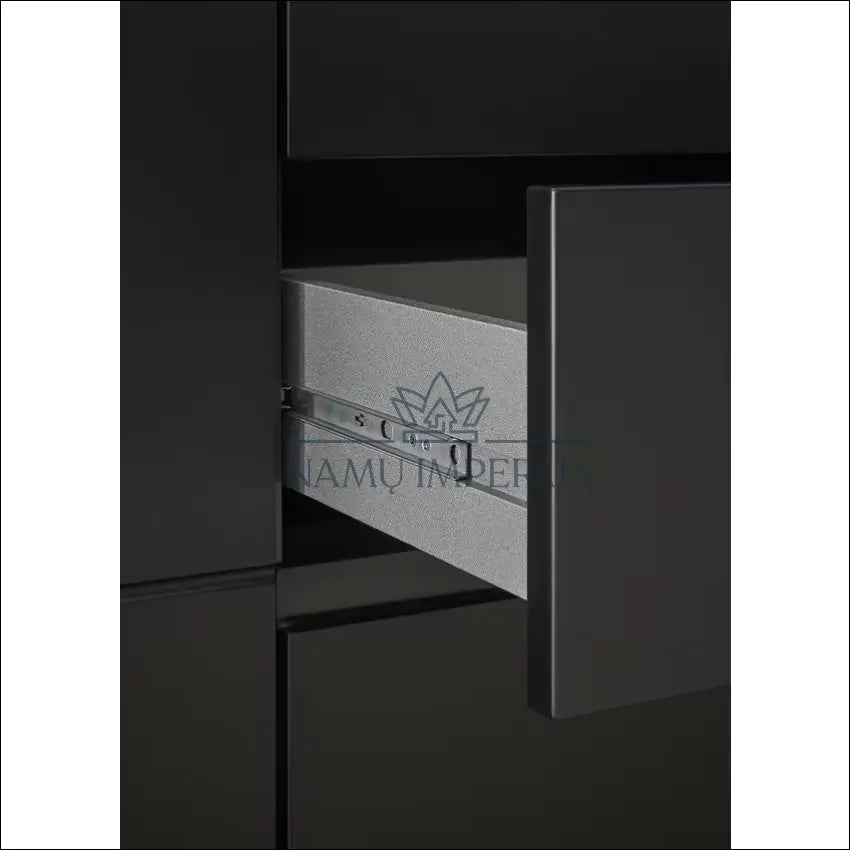 Komoda SI1815 €84 Save 70% 50 100, __label:Pristatymas 1 2 d.d., color juoda, ruda, material mdf €50 to €100 Dressers