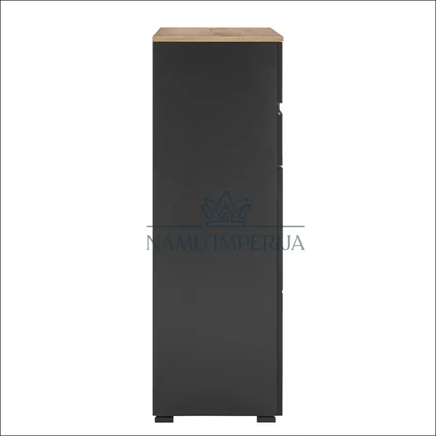 Komoda SI1815 €84 Save 70% 50 100, __label:Pristatymas 1 2 d.d., color juoda, ruda, material mdf €50 to €100 Dressers