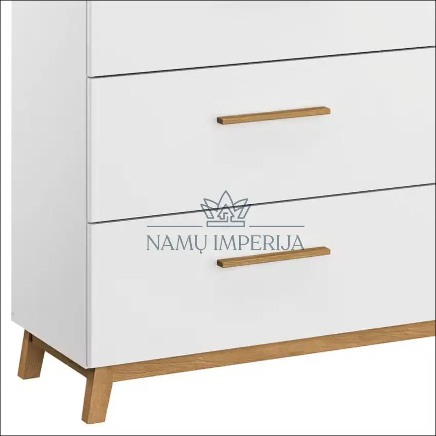 Komoda SI1816 €128 Save 60% 100 200, __label:Pristatymas 1 2 d.d., color balta, ruda, material mediena €100 to €200