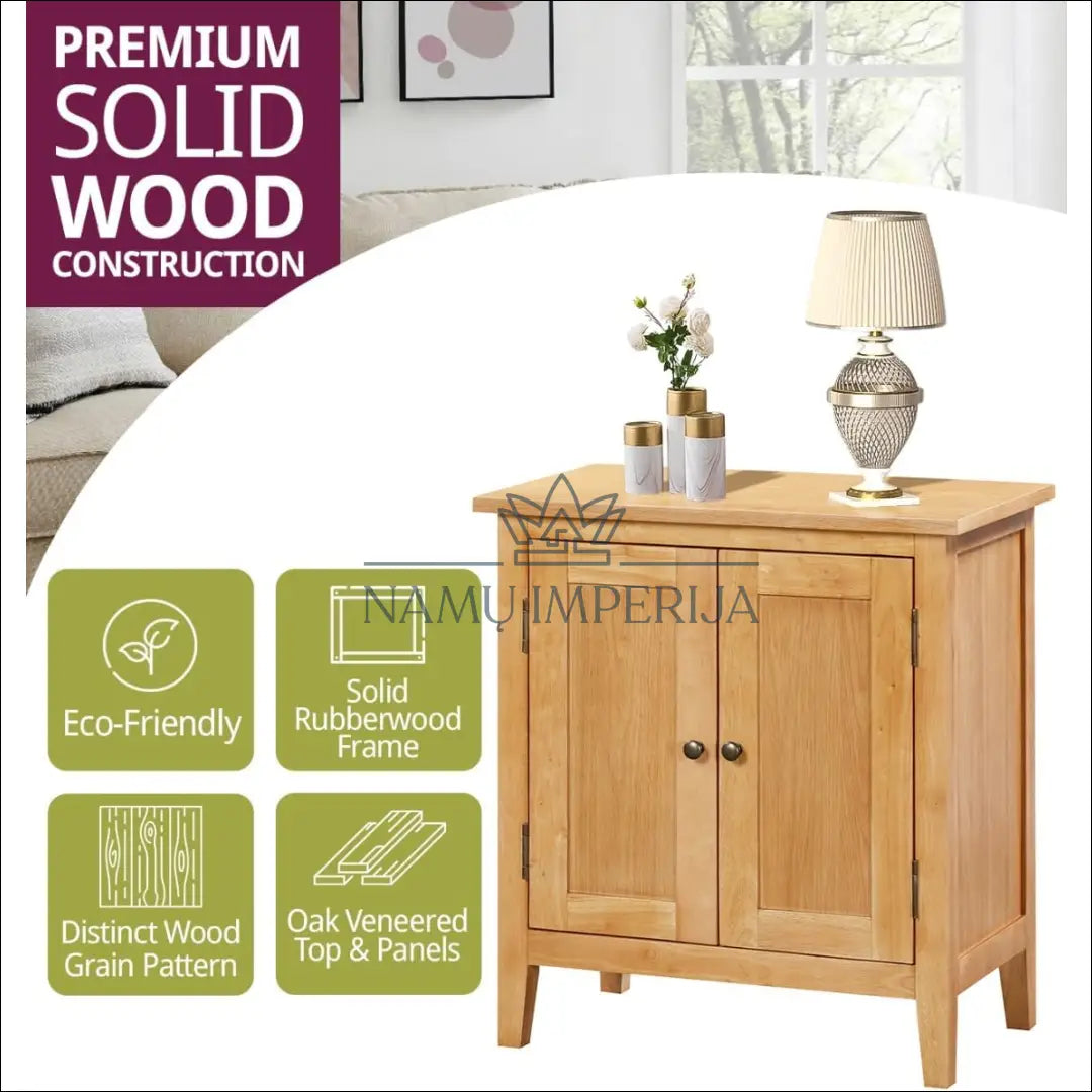 Komoda SI1860 - €140 Save 50% 100-200, __label:Pristatymas 1-2 d.d., color-ruda, komodos, material-mediena €100 to €200